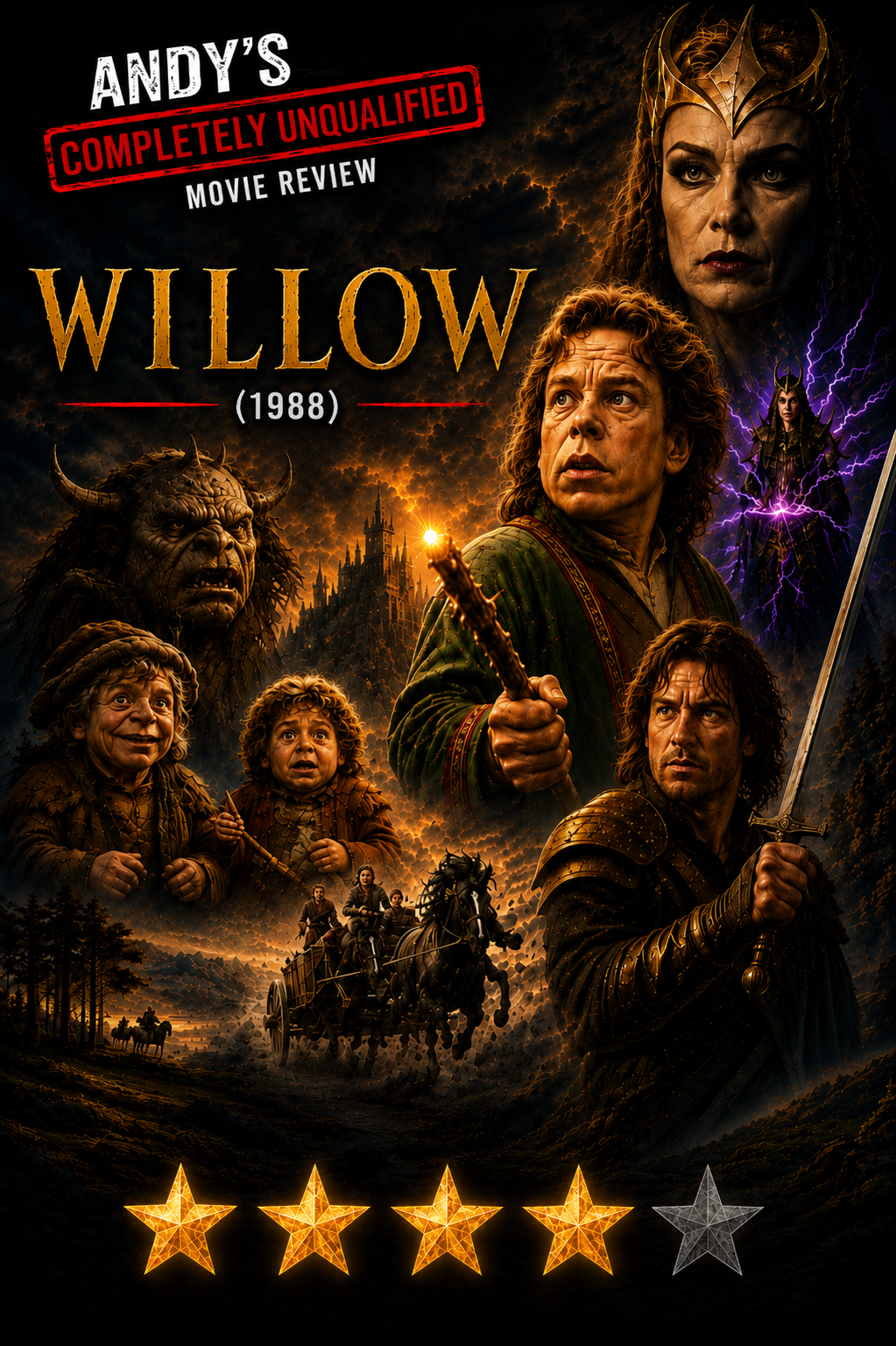 Willow (1988) poster